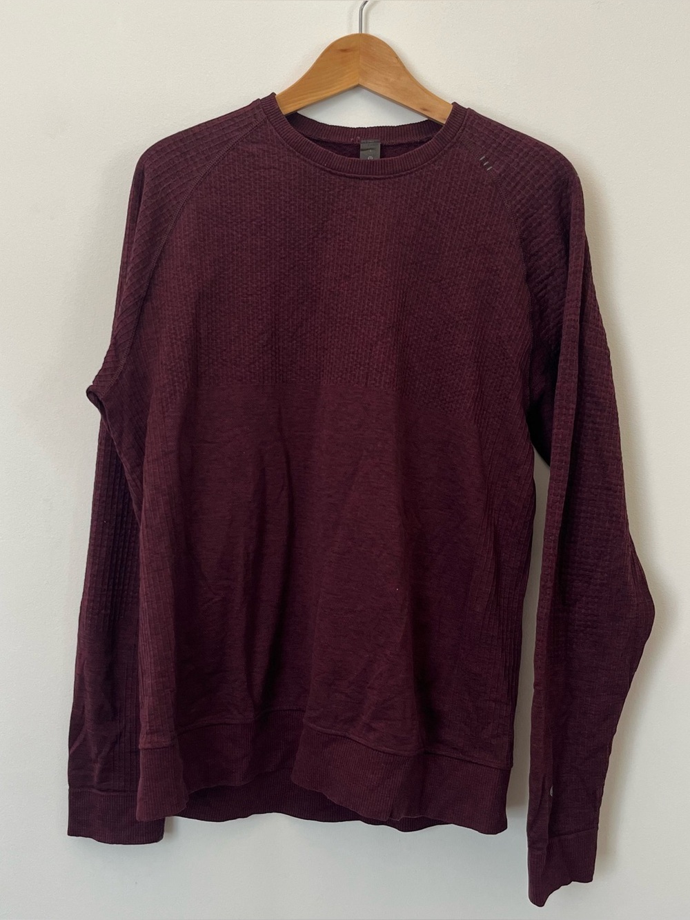 Mens lululemon wool sweatshirt